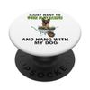 Work In My Garden & Hang W Belgian Malinois PopSockets Swappable PopGrip