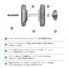 FANAUE Motorcycle Mount Intermediate Mount Double Socket Arm Approx 60mm with 1" Ball Component B Compatible RAM Mount DA-60