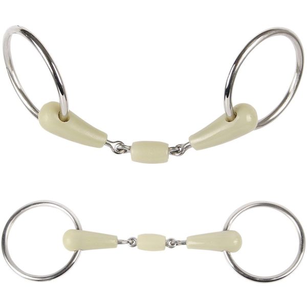 Harry's Horse 41104109 11.5 Snaffle Bit Double Jointed Apple, M