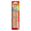 Herlitz Size 4-12 Bristle Brushes (15 Pieces)