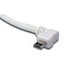 System-S 3m 3 meter USB Sync Micro USB Kabel Datenkabel Ladekabel Stecker 90° Winkel Stecker gewinkelt