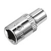 sourcingmap 2 Pcs 1/4-Inch Drive 5mm 6-Point Shallow Socket, Metric, Cr-V