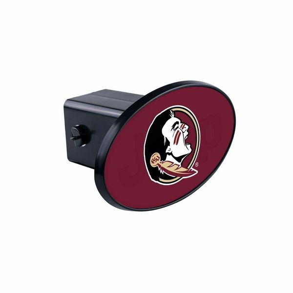 Florida State Seminoles NCAA 3D Polyurethane Domed Plastic Hitch Cover 2" Rec