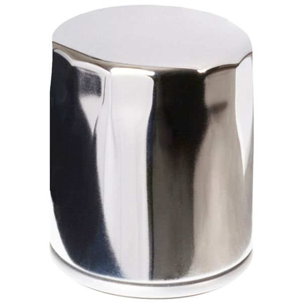 HiFloFiltro HF170C Chrome Standard Premium Oil Filter, Single