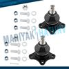 Pair Front Lower Suspension Ball Joints Set Kit For Ram 50 Mighty Max D50 K9346