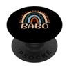 Babo Rainbow, Boho Rainbow Babo, Cool Dad Fathers Day PopSockets Swappable PopGrip