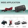 Automatic Battery Charger Motorcycle Float For Lead Acid AGM GEL VRLA Battery