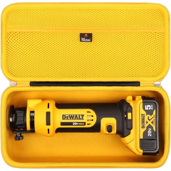 Hard Carrying Case Fit for DEWALT 20V MAX Drywall Cutting Tool DCS551B,Case Only