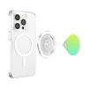 Simple Solid Color Chic Lime Green Turquoise Ombre Design PopSockets PopGrip for MagSafe
