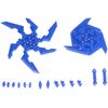 PM OfficeA PP212 Plastic Act Option Series 08 Gimmick Knife 2 Blue Plastic Model