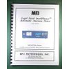 MFJ 998 Auto Antenna Tuner Instruction Manual: w/Clear Protective Covers!