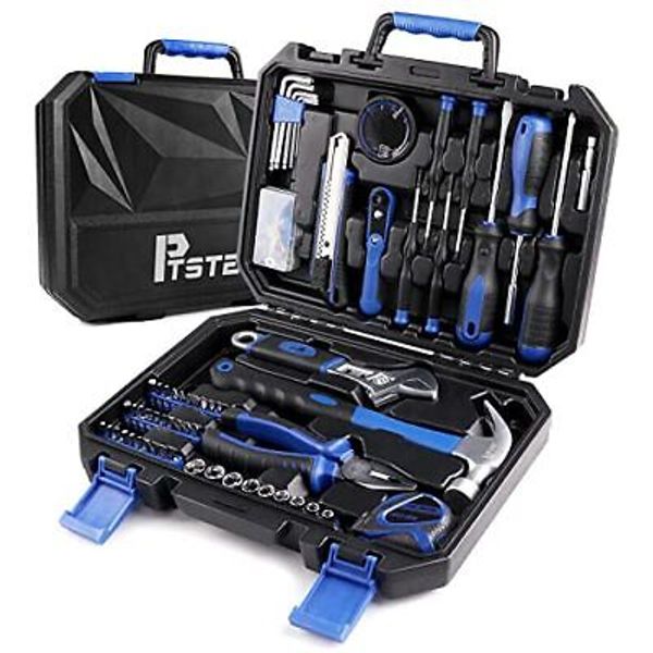 128 Piece Tool Set,  General Household Hand Tool Kit, For DIY And Quick 128 PCS