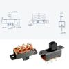 Micro Slide Switch [Set of 100] Position 3 Pin Mini Slide Switch Toggle Switch Mini Panel Slide Switch 2 Position 3P SPDT Black DIY Slide Switch Micro Limit Switch Power Switch