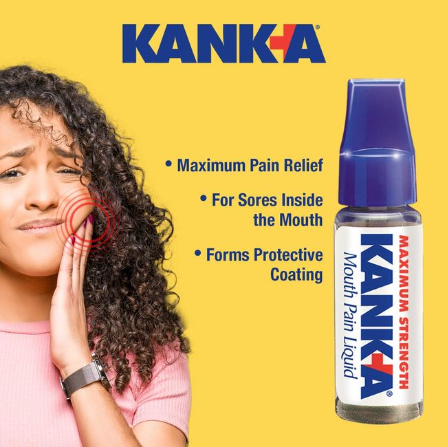 Kank-A Soft Brush Tooth/Mouth Pain Gel, Professional Strength , 0.07 Ounce 1