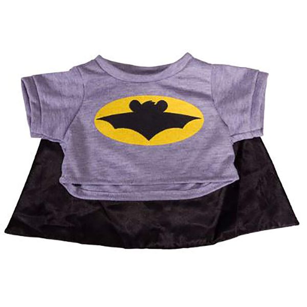 Bat Bear T-Shirt with Cape - 8"(20cm) Teddy Bear Clothes