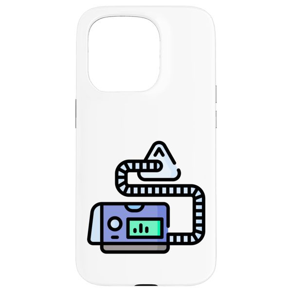 CPAP Life - Funny Sleep Apnea Case for iPhone 15 Pro