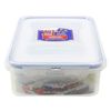 Lock n Lock Rectangular 800ml (207 x 134 x 53mm), Clear/Blue