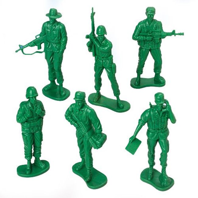 US Toy Company 7958 Large Soldiers,(1 Dozen)