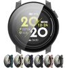 AWADUO Smartwatch Full Coverage PC Protective Case Cover With Tempered Glass Screen Protector Compatible with Coros Pace 3, Soft And Durable(Black)