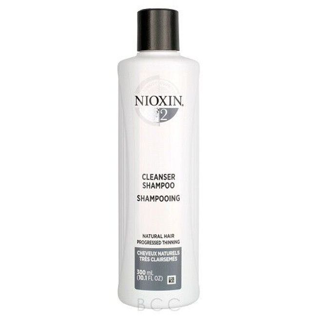 Nioxin System 2 Cleanser For Natural Hair Progressed thinning 10.1oz