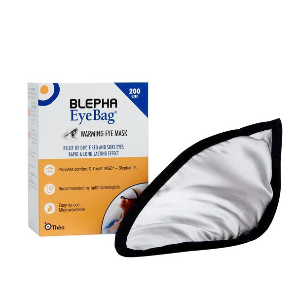 Blepha EyeBag® | Warming Eye Mask | Relief of Dry, Tired and Sore Eyes | Clinically Proven for Treatment of Eye Conditions | Made with Natural Materials | Previously the MGDRx® EyeBag