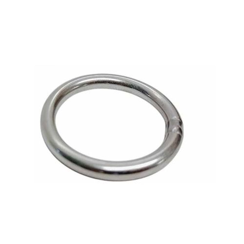 DBMIMPORTERS 400 Lbs WLL Marine Stainless Steel Round Ring Link Connect 1/4" x 1-9/16" Boat Yatch