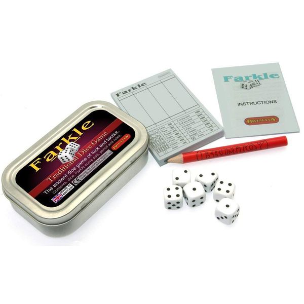 Brimtoy Pocket/Travel Farkle Dice Game