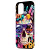 iPhone 14 Plus Control All The Things Video Game Gamer Paint Splash Skull Smartphone Case