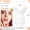 Eyelash Brush, Eyelash Perming Tool, Set of 10, Eyelash Comb, Eyelash Graft Curler Comb, Mini Y Shaped Eyelash Brush, Eyelash Perm, Lift Tool Brush, Silicone Eyelash Comb, Lash Extension, For Cosmetic/Beauty Salon/Home Use (Transparent)