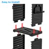 Feicuan Game Disk Storage Tower Double-Layer Multifunctional Game Disc Holder Organiser for PS5 PS4 Slim/Pro, Xbox One Slim, Switch