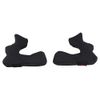 Troy Lee Designs D4 Poly CHEEKPADS; Solid Black LG (59CM)