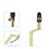 Tractor Beacon Light Bracket, Metal Mount with Wire for Flashing Rotating Warning Light #3765