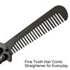 EMHFLYFN New Dull Stainless Steel Handle Comb Practice Trainer for Training Unsharpened Blade Folding Tool Set