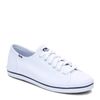 Keds Kickstart Lace Up, Sneaker Womens, White Canvas, 8.5 Medium