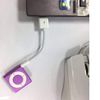 Amicable Replacement iPod Shuffle Charging Cable, (2) 3.5mm Jack/Plug for iPod Shuffle, USB Power Charger Sync Data Transfer Cable, 3rd 4th 5th MP3