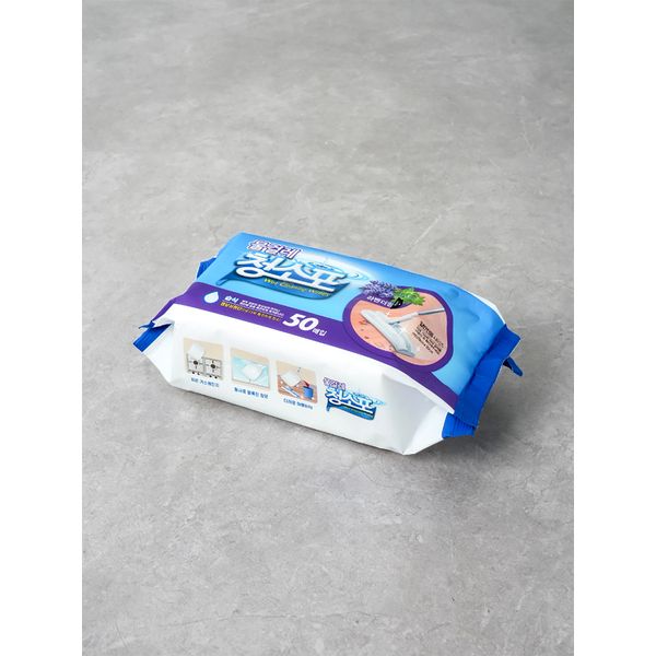 Wet Mop Cleaning Cloths 50 Sheets Lavender