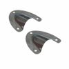 10PC 316 Stainless Steel Large Clamshell Vent/Wire Cover Clam Shell Vent 2-1/4''