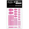 EVERGREEN Seal EG Marker 133x85mm Pink