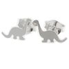 Touch Jewellery 925 Sterling Silver Dinosaur Stud Earrings