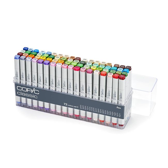 Copic Markers 72-Piece Set C (C72C)