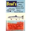 Brad's Round Beads - Salmon, 5mm, 100 Pack