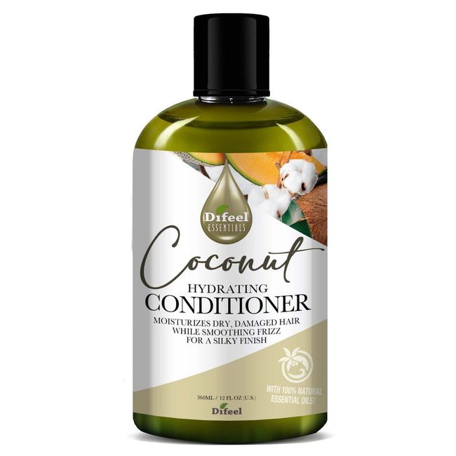 Difeel Essentials Hydrating Coconut Conditioner 12 oz.