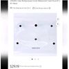 ONEIRO Multipurpose Clear Clutch Makeup Bag NEW 10x8