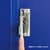 Lihit Lab F7032-7 Binder, Punchless File, One-Touch Open/Close, A4, S Type, Green