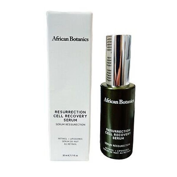 African Botanics Resurrection Cell Recovery Serum 1oz - New in Box