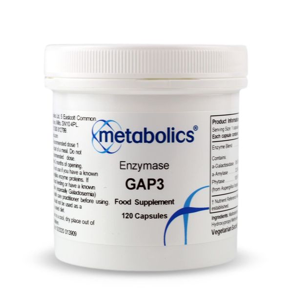 Enzymase GAP3 (Pot of 120 Capsules)