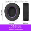 Jomwag Breathable Mesh Replacement Earpads for ARCTIS NOVA PRO (Wireless) - Black/Purple