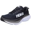 HOKA ONE ONE Women's Running Shoes, Black/White, 8.5 B (Medium)