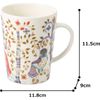 Iittala Taika Mug, White, 13-Ounce