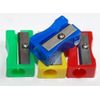 2 x Plastic Pencil Sharpeners - Assorted (Pack of 100)
